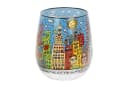Goebel Windlicht James Rizzi Summer in the City Bunt Glas Bild 4