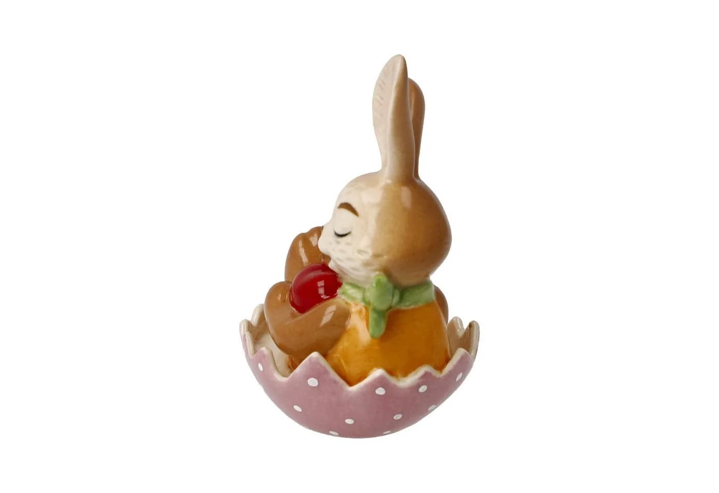 Goebel Osterhase Minihase in Eierschale Bunt Steingut - Bild 3