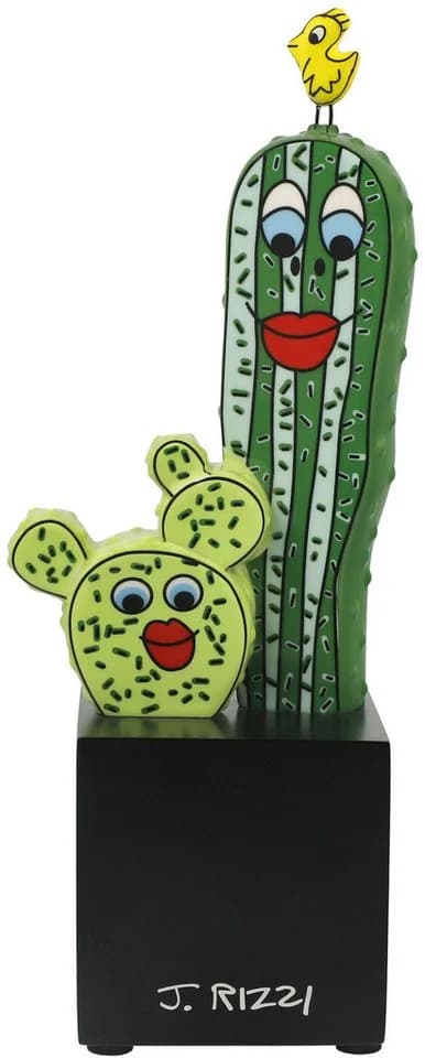 Goebel Sammelfigur James Rizzi Prickly Pair Bunt Porzellan - Bild 4