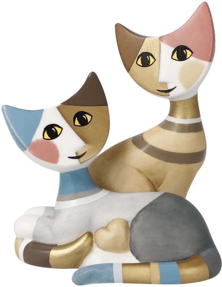 GOEBEL Sammelfigur "Figur R. Wachtmeister - Kaja e Mika" Bunt Porzellan - Bild 2
