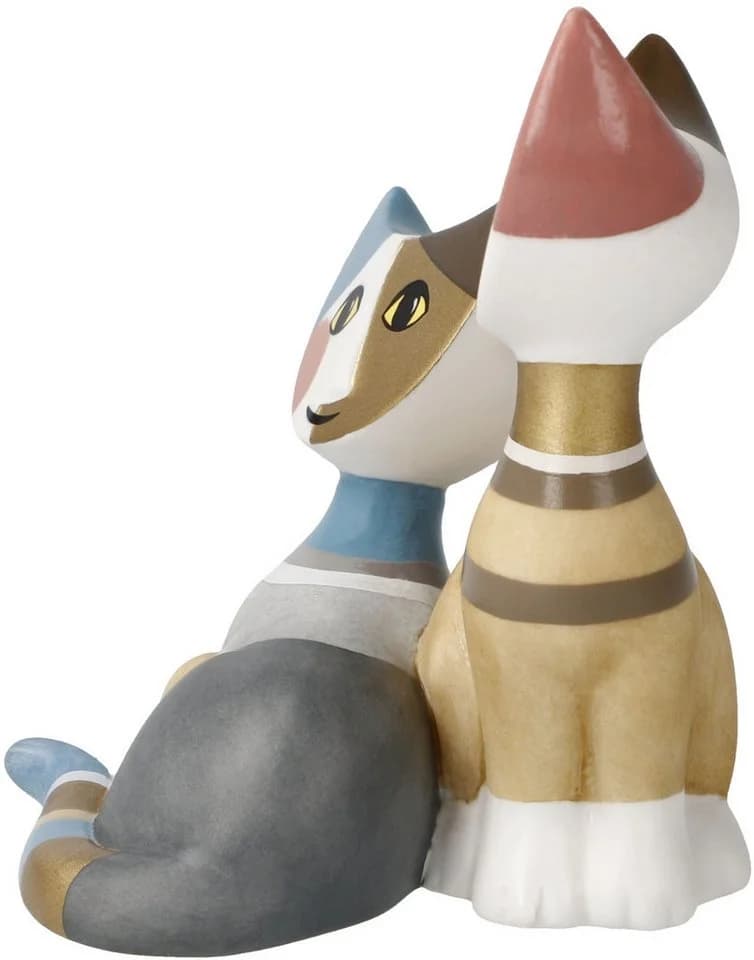 GOEBEL Sammelfigur "Figur R. Wachtmeister - Kaja e Mika" Bunt Porzellan - Bild 3