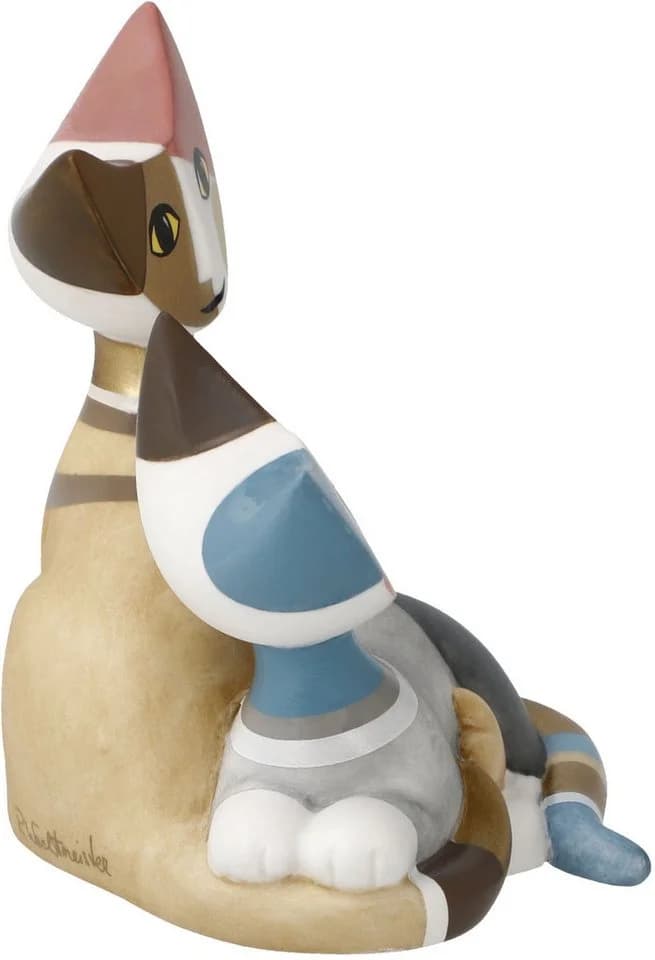 GOEBEL Sammelfigur "Figur R. Wachtmeister - Kaja e Mika" Bunt Porzellan - Bild 4