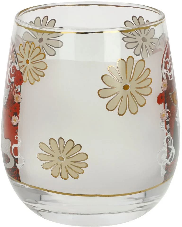 Goebel Windlicht R. Wachtmeister - Templi dell' amore Bunt Glas