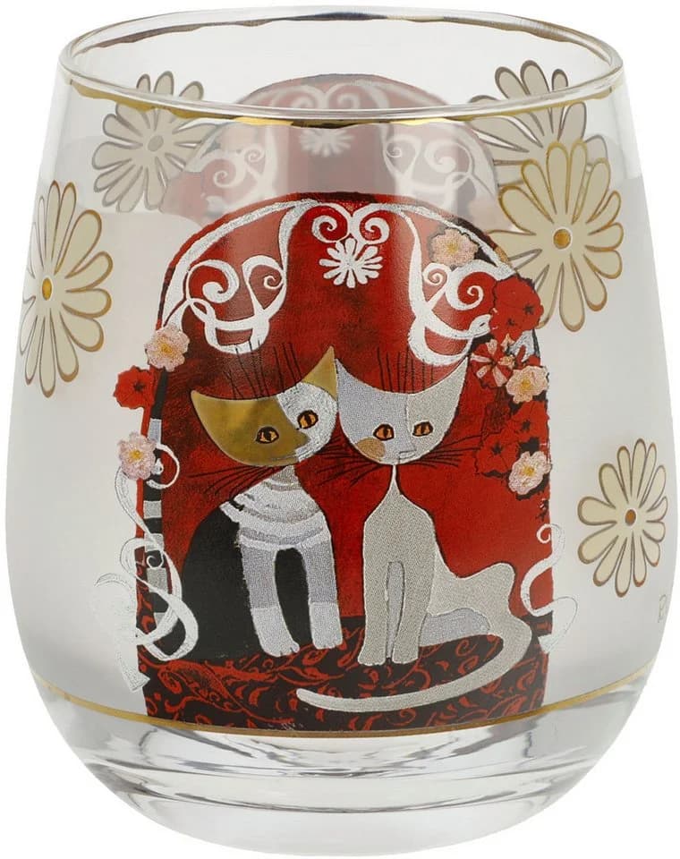 Goebel Windlicht R. Wachtmeister - Templi dell' amore Bunt Glas - Bild 2
