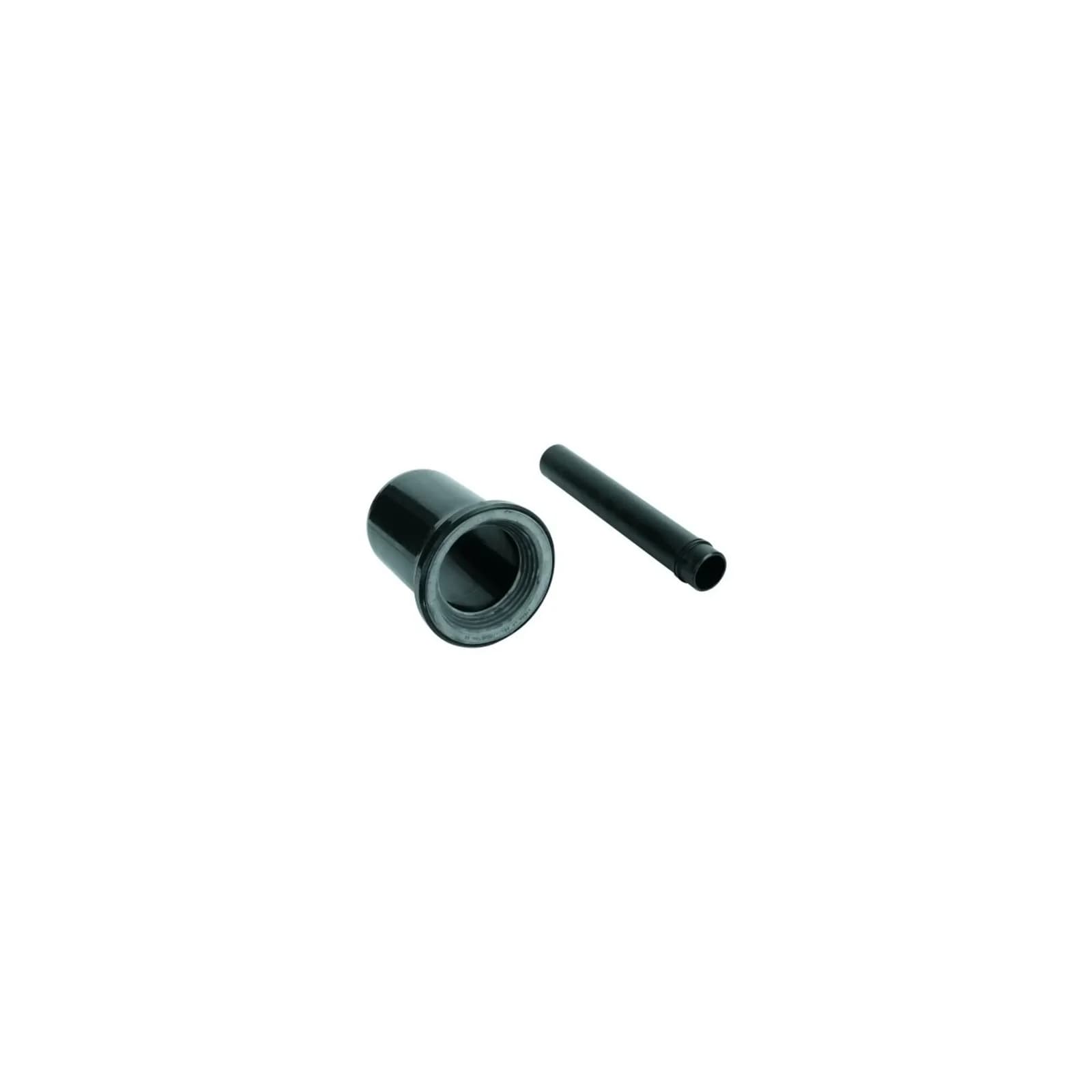 Grohe WC-Zu-/Ablaufgarnitur 37104 für Wand-WC Ablaufmanschette 110mm Schwarz
