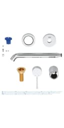 Grohe Essence Waschtisch Wandarmatur Chrom 230mm Ausladung Bild 1