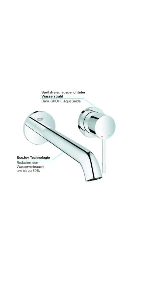 Grohe Essence Waschtisch Wandarmatur Chrom 230mm Ausladung - Bild 3