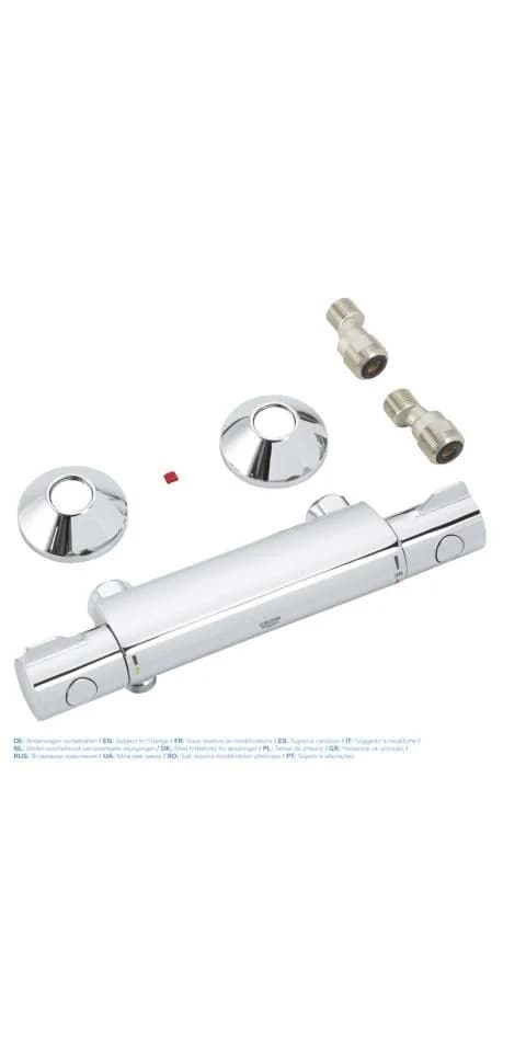 Grohe Grohtherm 800 Brause-Thermostat Duscharmatur mit StarLight Oberfläche