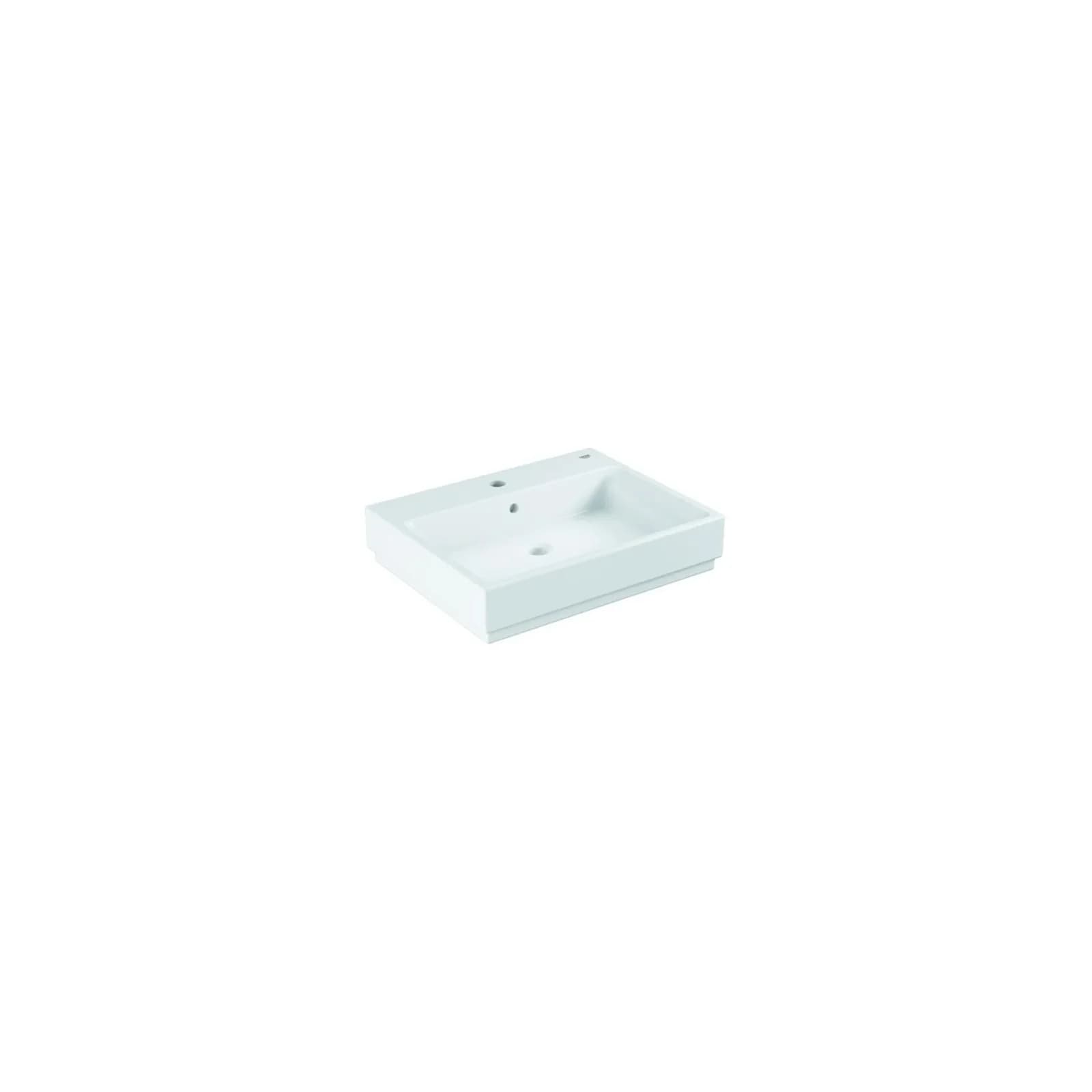Grohe Cube Keramik Aufsatzwaschtisch 60cm Alpinweiß PureGuard