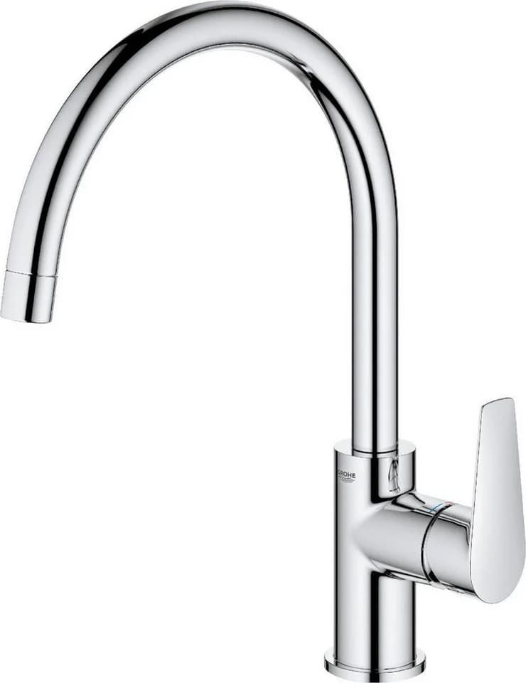 Grohe Küchenarmatur Edge chrom mit hohem Auslauf