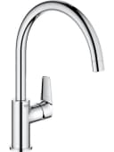 Grohe Küchenarmatur Edge chrom mit hohem Auslauf Bild 2
