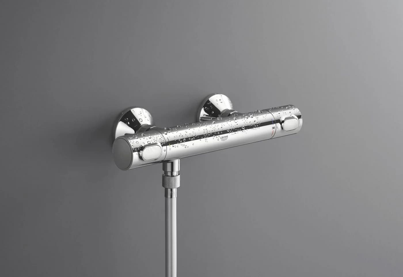 Grohe Brausethermostat Precision Flow Verchromt Thermostat - Bild 3