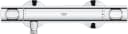 Grohe Brausethermostat Precision Flow Verchromt Thermostat Bild 5