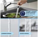 Grohe Küchenarmatur Start mit Handbrause supersteel Bild 5