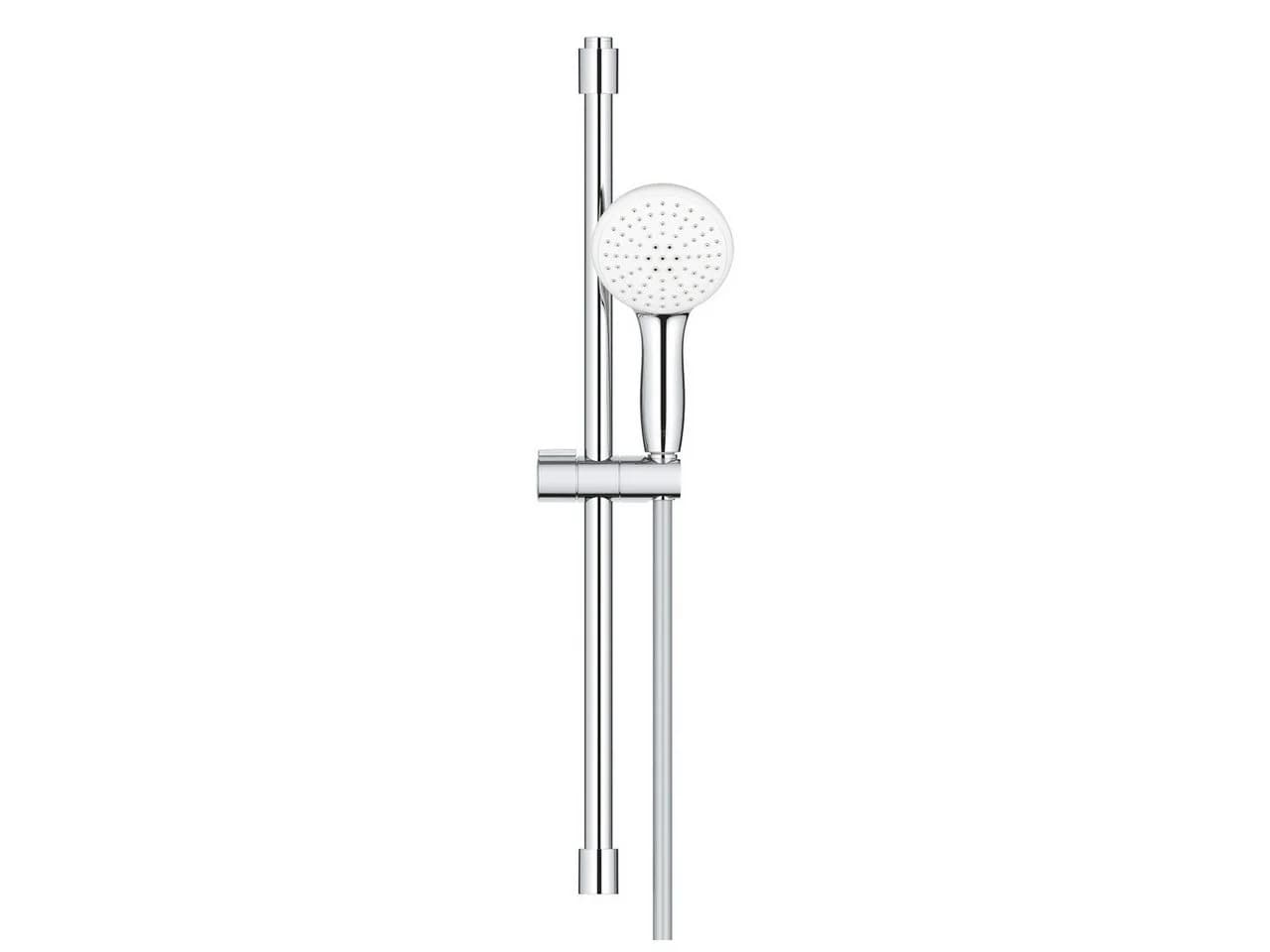 Grohe Tempesta 110 Brausestangenset Silber Rain Jet
