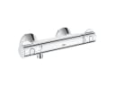 Grohe Grohtherm 800 Thermostat-Brausegarnitur Silber mit Handbrause Bild 1