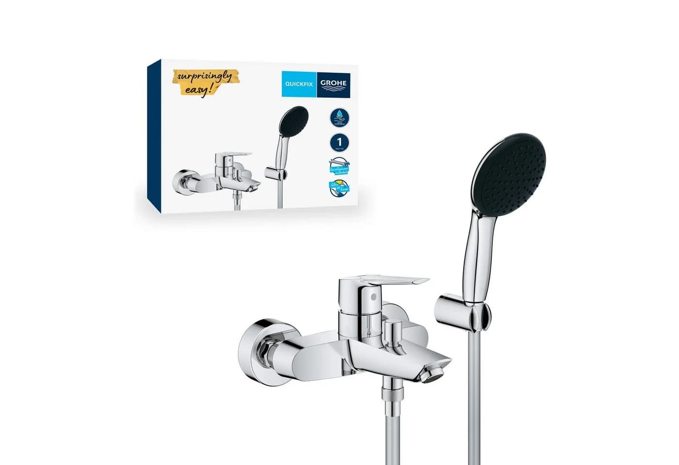 Grohe Start Wannenarmatur 25283002 Chrom - Bild 2