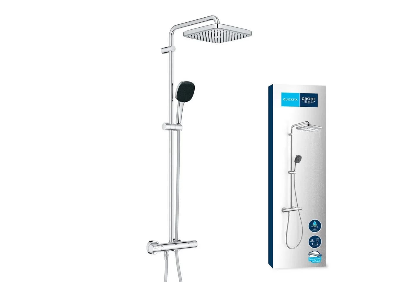 Grohe Vitalio Comfort 250 Duschsystem Chrom - Bild 2
