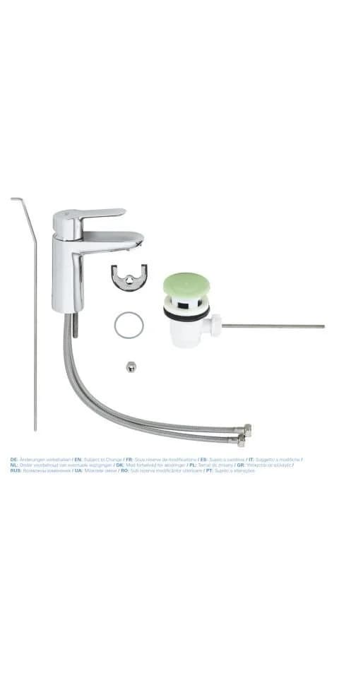 Grohe BauEdge Waschtischarmatur 23328000 Chrom