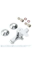 Grohe BauEdge Brausearmatur 23333000 chrom mit Rückflussverhinderer Bild 1