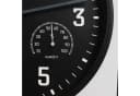 Miraval Wanduhr mit Thermometer und Hygrometer Schwarz Bild 4