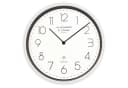 Miraval Funkwanduhr Design Weiß DCF77 Quartz Bild 2