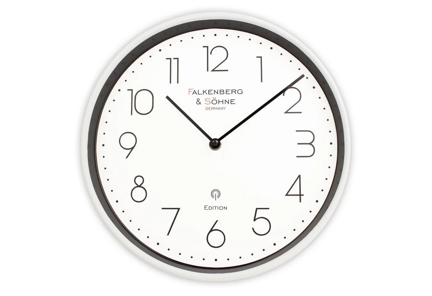 Miraval Funkwanduhr Design Weiß DCF77 Quartz - Bild 2