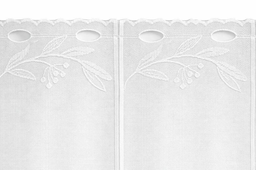 WILLKOMMEN ZUHAUSE by ALBANI GROUP Scheibengardine Stangendurchzug Transparent - Bild 5
