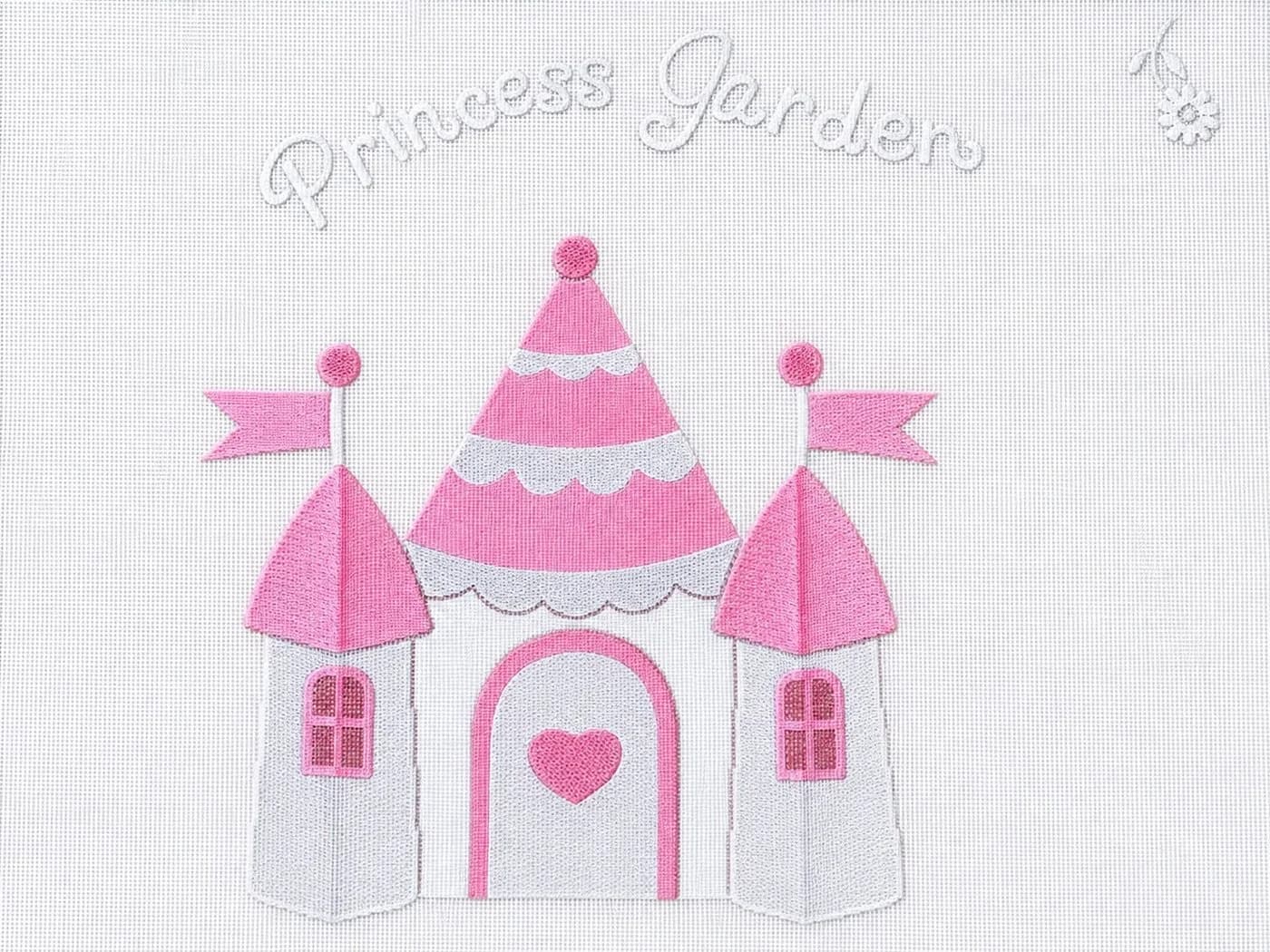 WILLKOMMEN ZUHAUSE Gardine Prinzessin Motiv Schlaufenschal - Bild 4