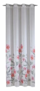 HOMING Gardine Feliza Weiß Polyester Fertigschal Bild 1