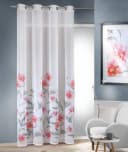 HOMING Gardine Feliza Weiß Polyester Fertigschal Bild 2