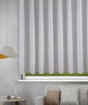 HOMING Gardine Emma Weiß 450x145cm Polyester Schlaufenschal Bild 2