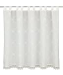 HOMING Taormina Panneaux Weiß Floral Gestreift Schlaufen Bild 1
