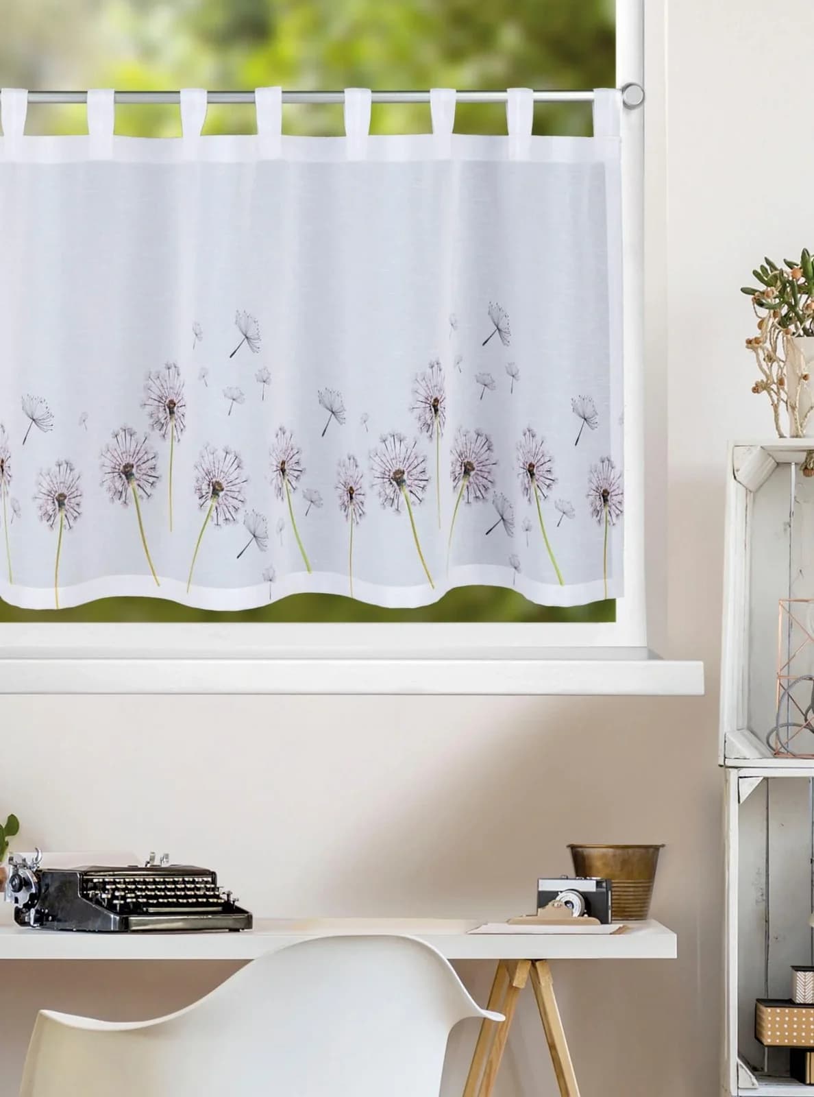 Panneaux HOMING Avola Grün Polyester Gardine