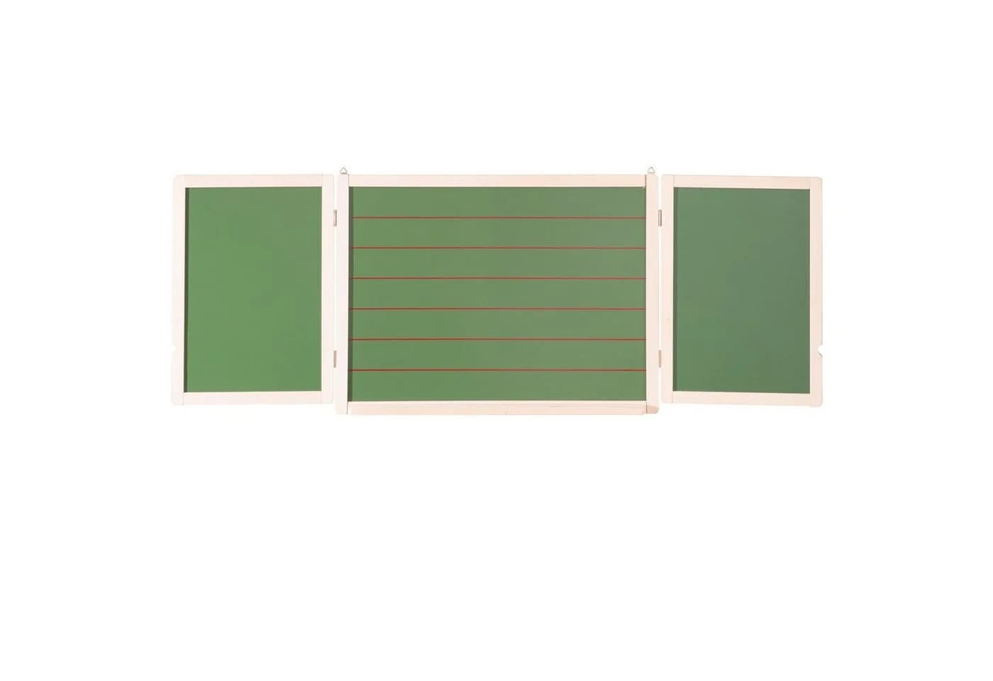 roba® Wandtafel Hängetafel klappbar, magnetisch, Kreidetafel liniert
