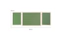 roba® Wandtafel Hängetafel klappbar, magnetisch, Kreidetafel liniert Bild 4