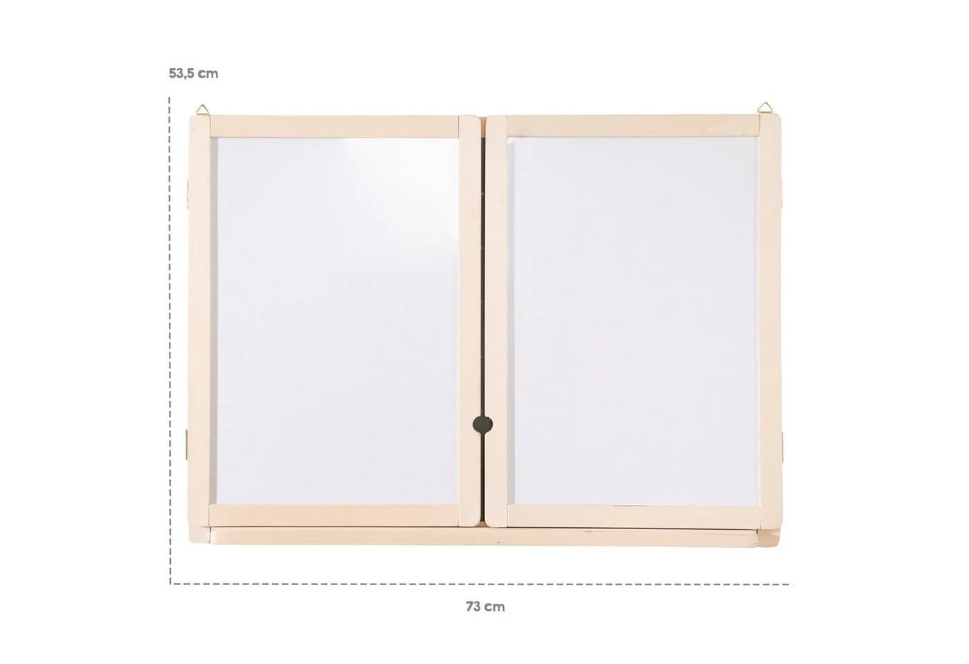 roba® Wandtafel Hängetafel klappbar, magnetisch, Kreidetafel liniert - Bild 5