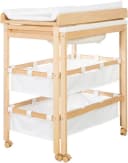roba Baby Pool Bade- und Wickelregal Natur Holzwerkstoff Bild 2