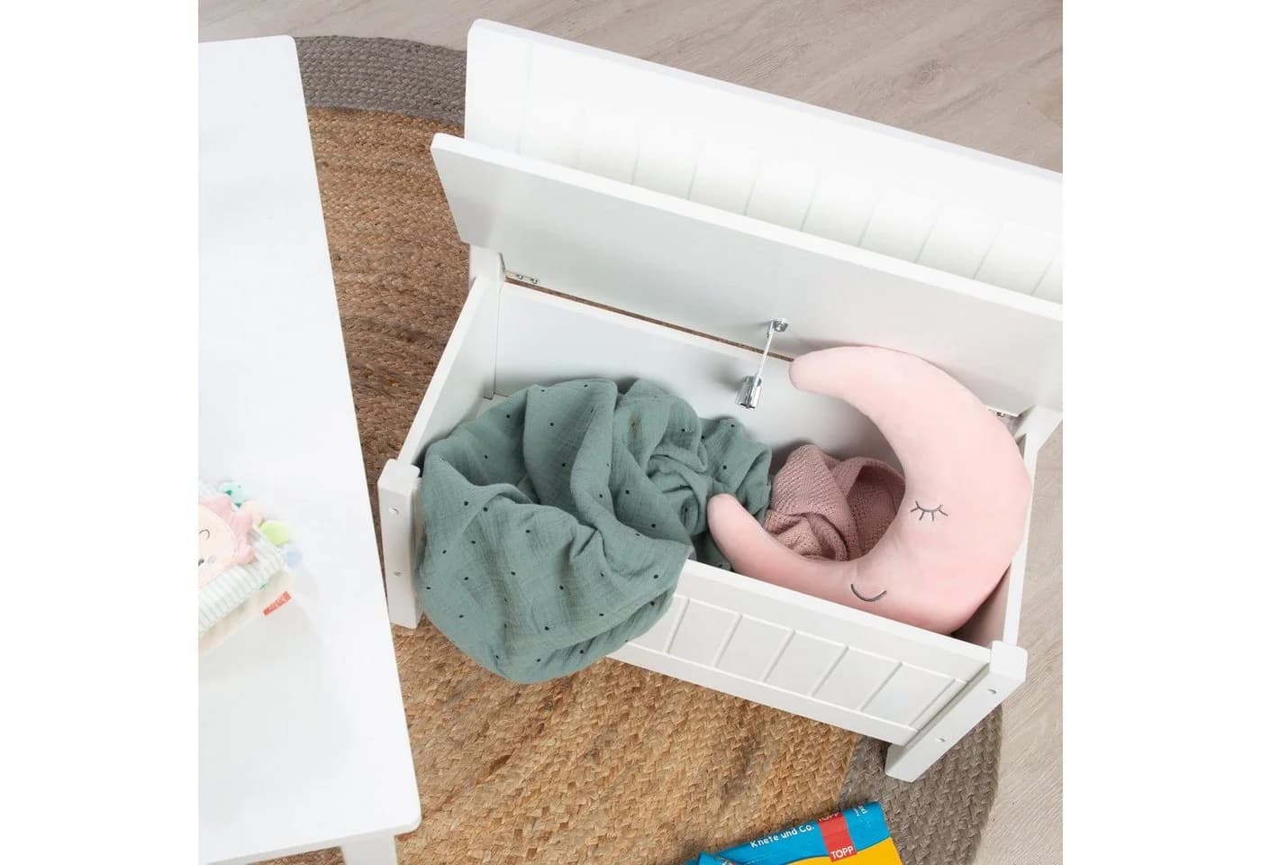 Truhenbank ROBA 'Kindertruhenbank, weiß' - Landhausstil - Bild 5
