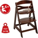 ROBA Treppenhochstuhl Sit up III braun höhenverstellbar Bild 3