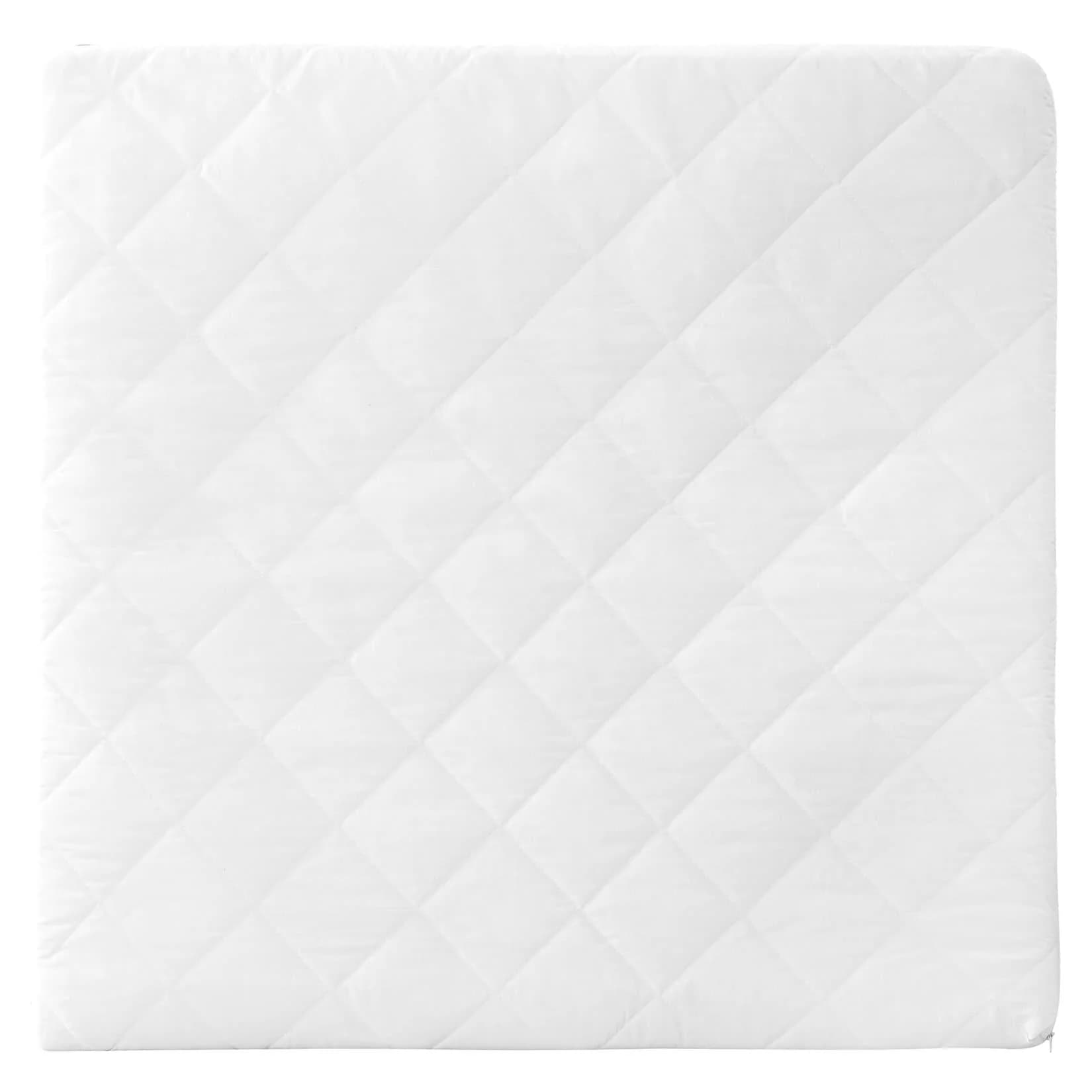 Roba Laufgittermatratze 100x100 cm Weiß Gesteppt