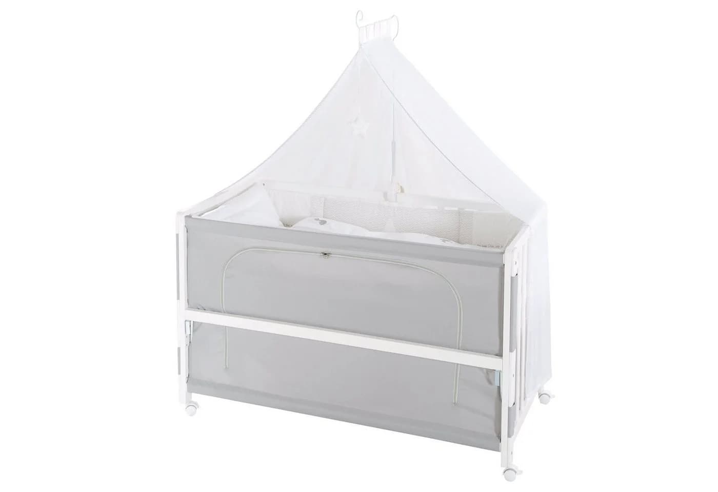 roba® Beistellbett Fox & Bunny Room Bed höhenverstellbar - Bild 4