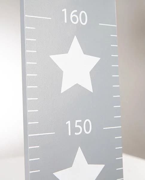 roba® Messlatte Little Stars Grau Sternmotiv