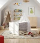 roba® Babybett Little Stars oder Fox & Bunny inkl. Bettwäsche & Matratze Bild 1