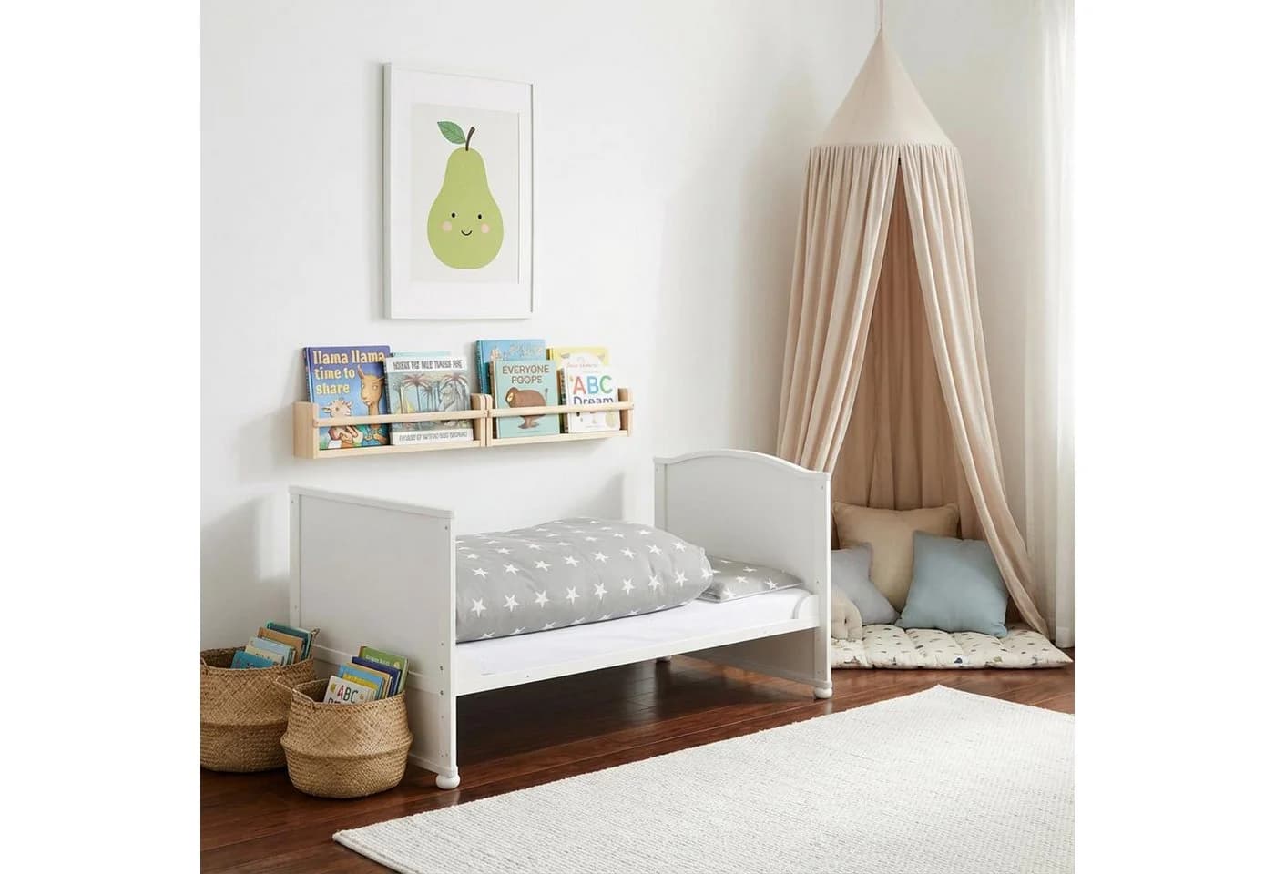 roba® Babybett Little Stars oder Fox & Bunny inkl. Bettwäsche & Matratze - Bild 3