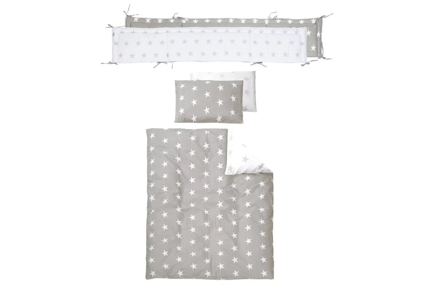 roba® Beistellbett Little Stars 60x120 cm mit Matratze & Himmel - Bild 5