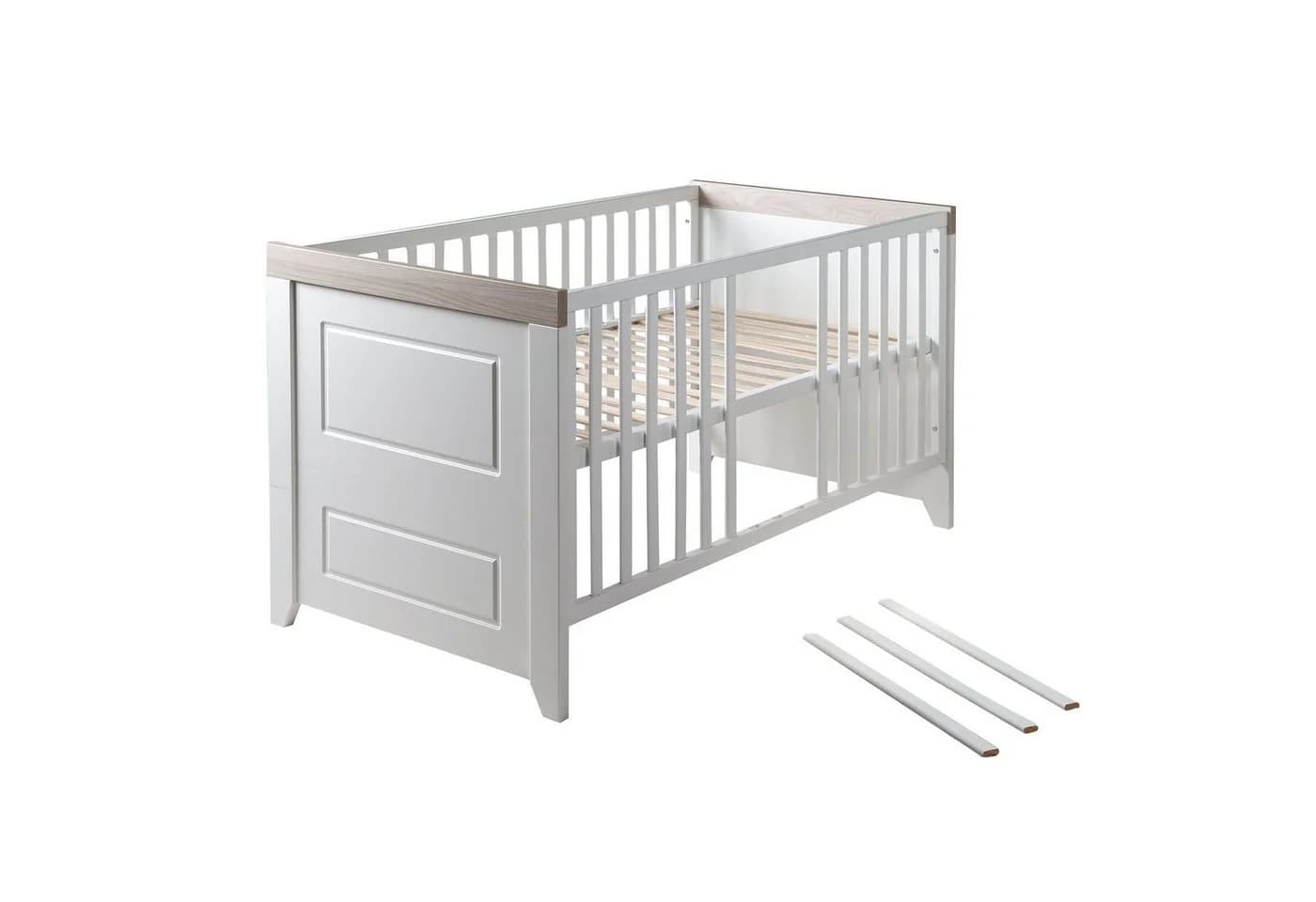 roba® Babybett Felicia - Höhenverstellbar & Umbaubar zum Juniorbett - Bild 3