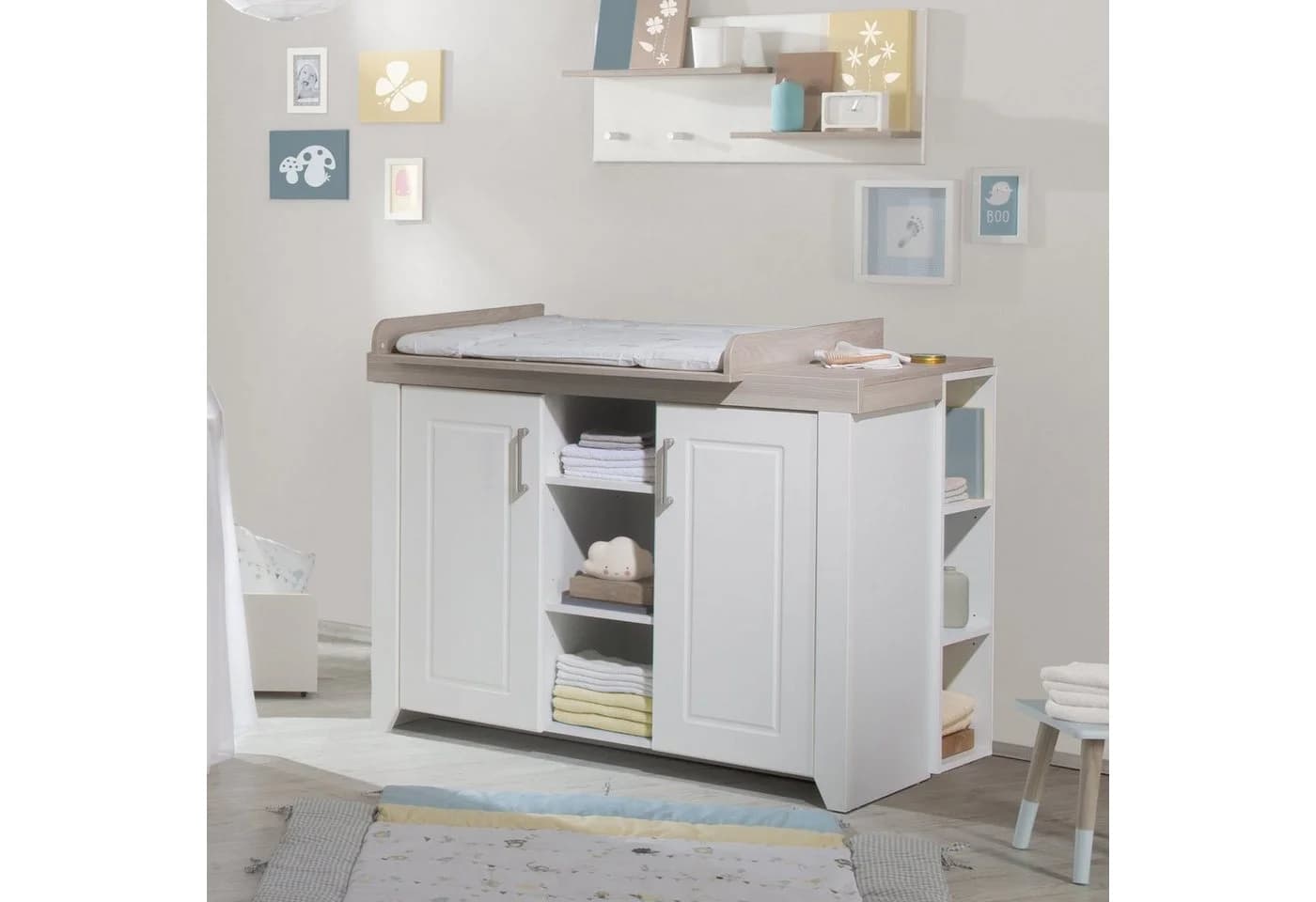 roba® Babyzimmer-Komplettset Felicia Weiß Umbaubar - Bild 3