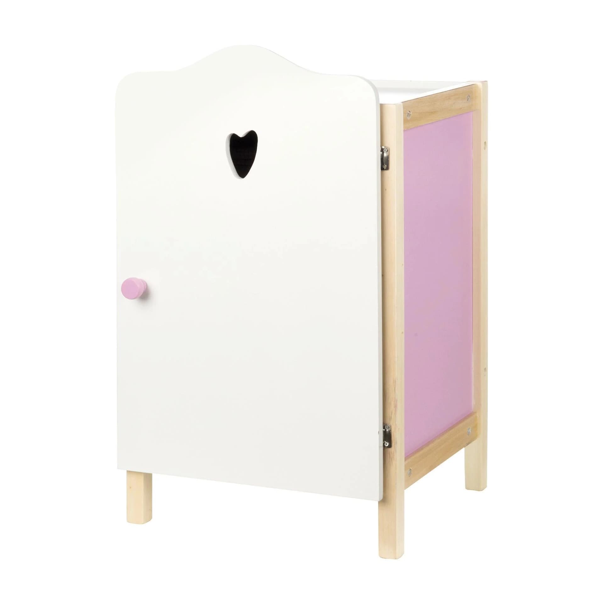 ROBA Puppenkleiderschrank Scarlett Weiß Holz