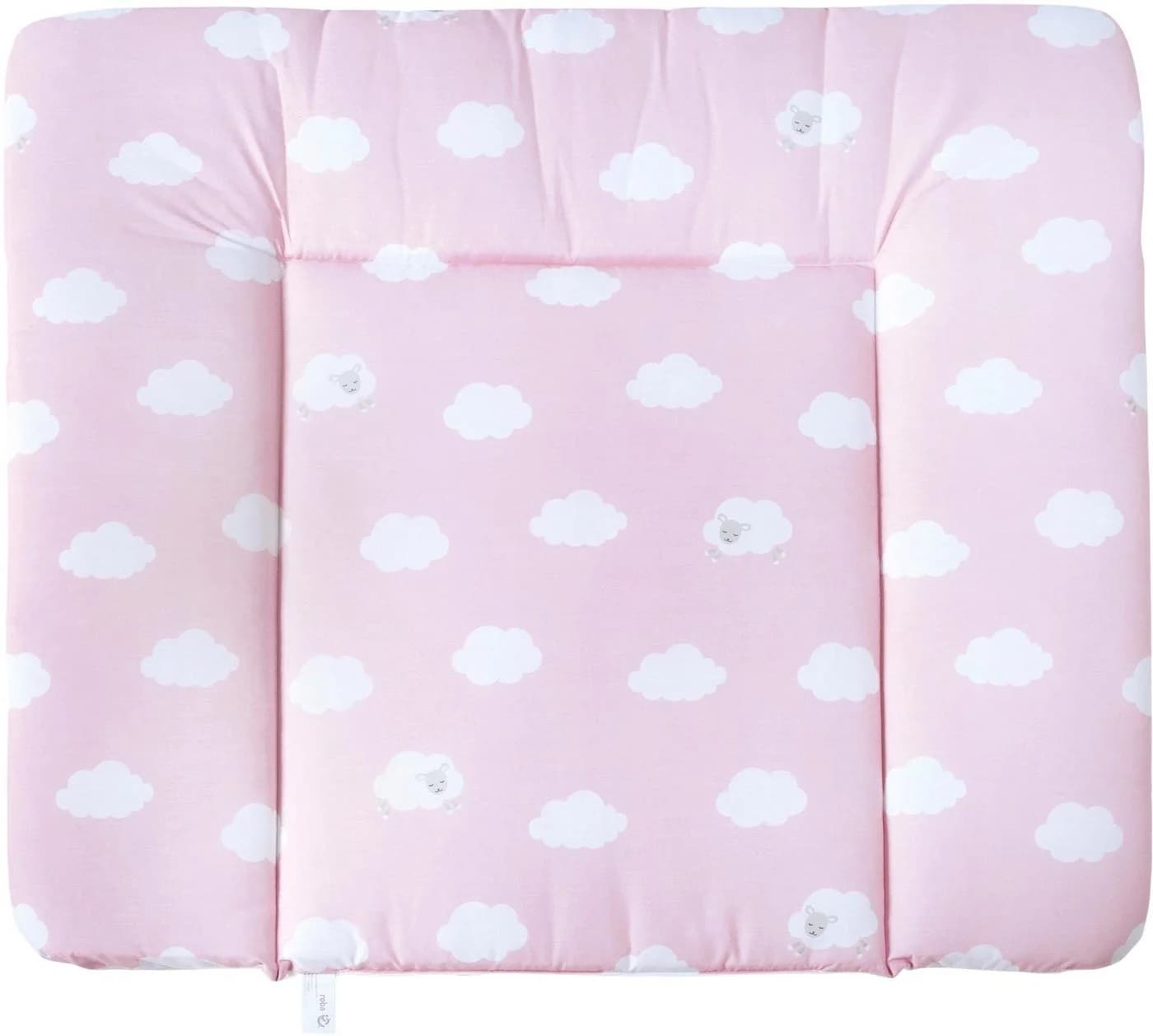 roba® Wickelauflage Kleine Wolke Rosa Weich PU Beschichtet